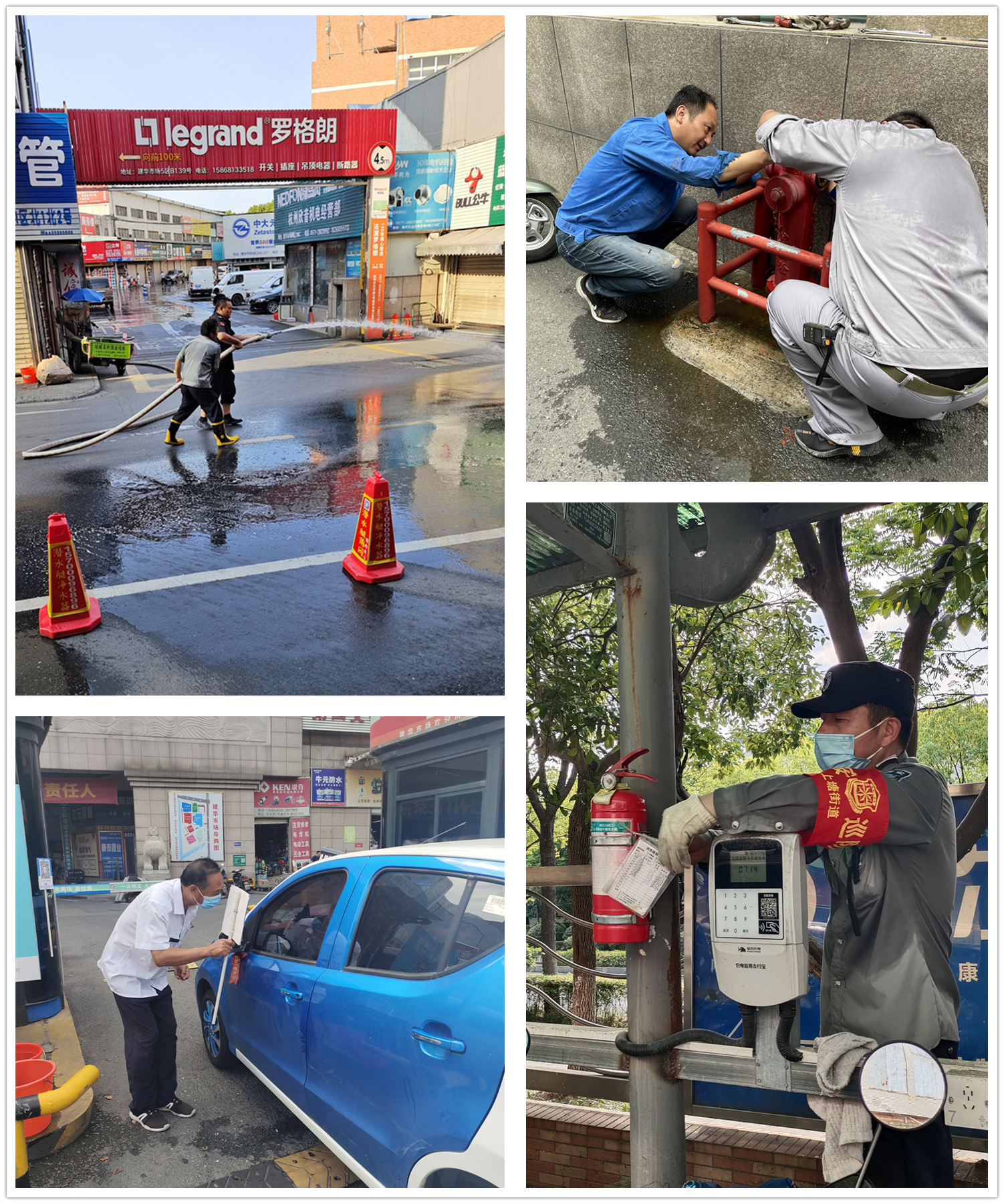 不服“暑”！尊龙凯时市场勇战高温！