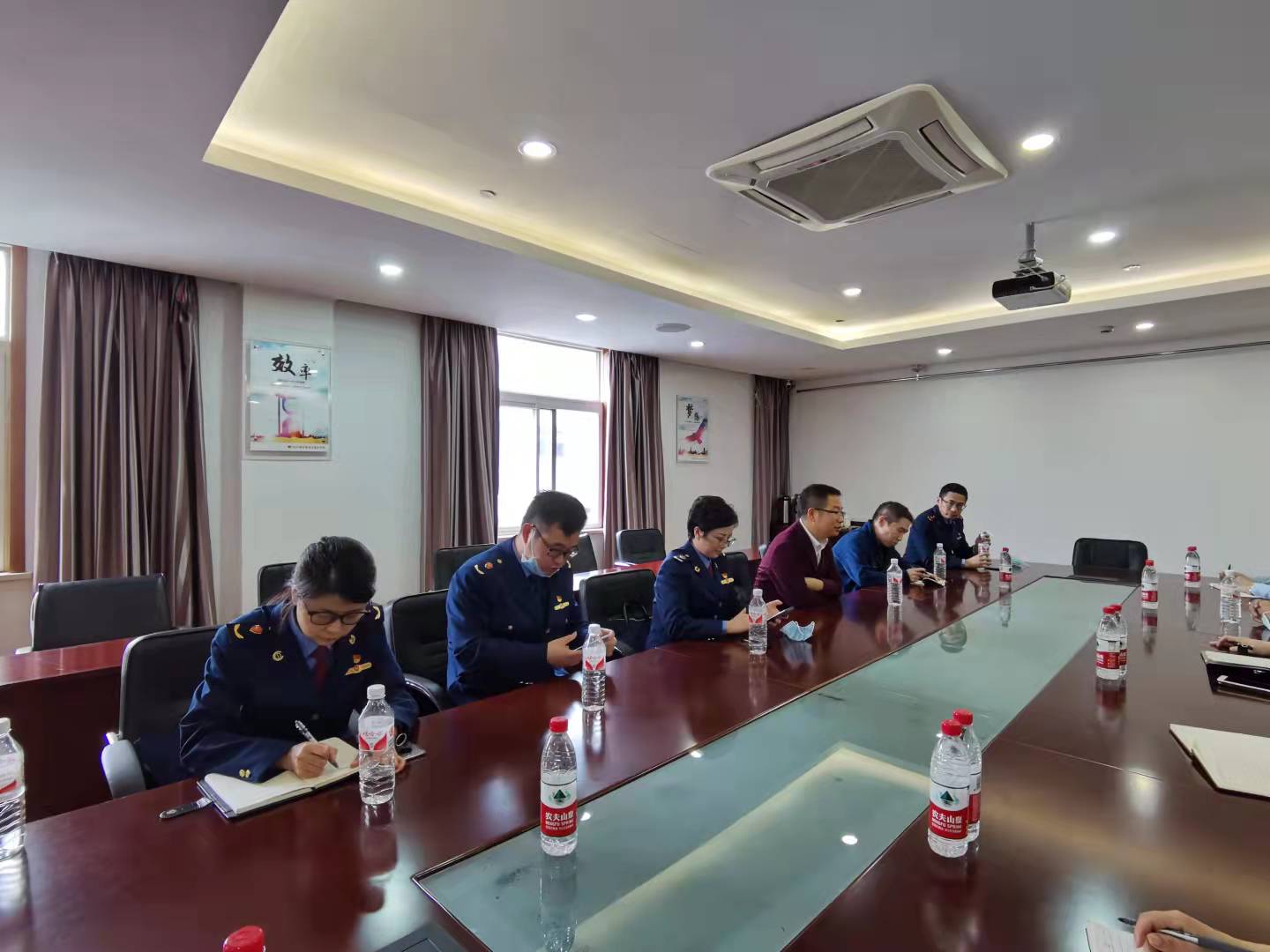 杭州市市场监管局莅临钱江商城 视察指导知识产权；；；；；すぷ